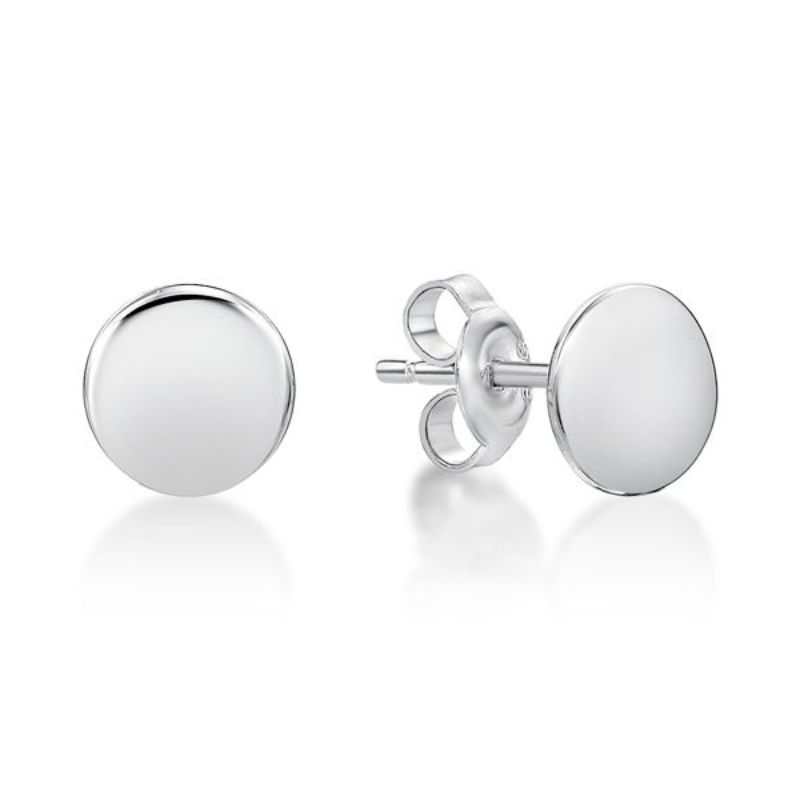 Picture of 6mm SILVER DISC STUDS